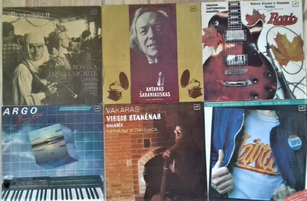 Lietuviškos plokštelės iš kolekcijos - nuotraukos Nr. 10