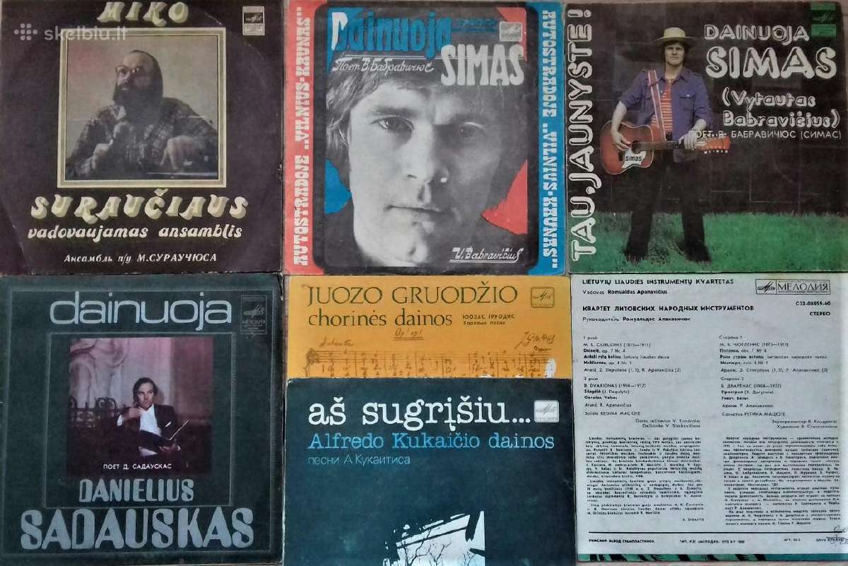 Lietuviškos plokštelės iš kolekcijos - nuotraukos Nr. 13