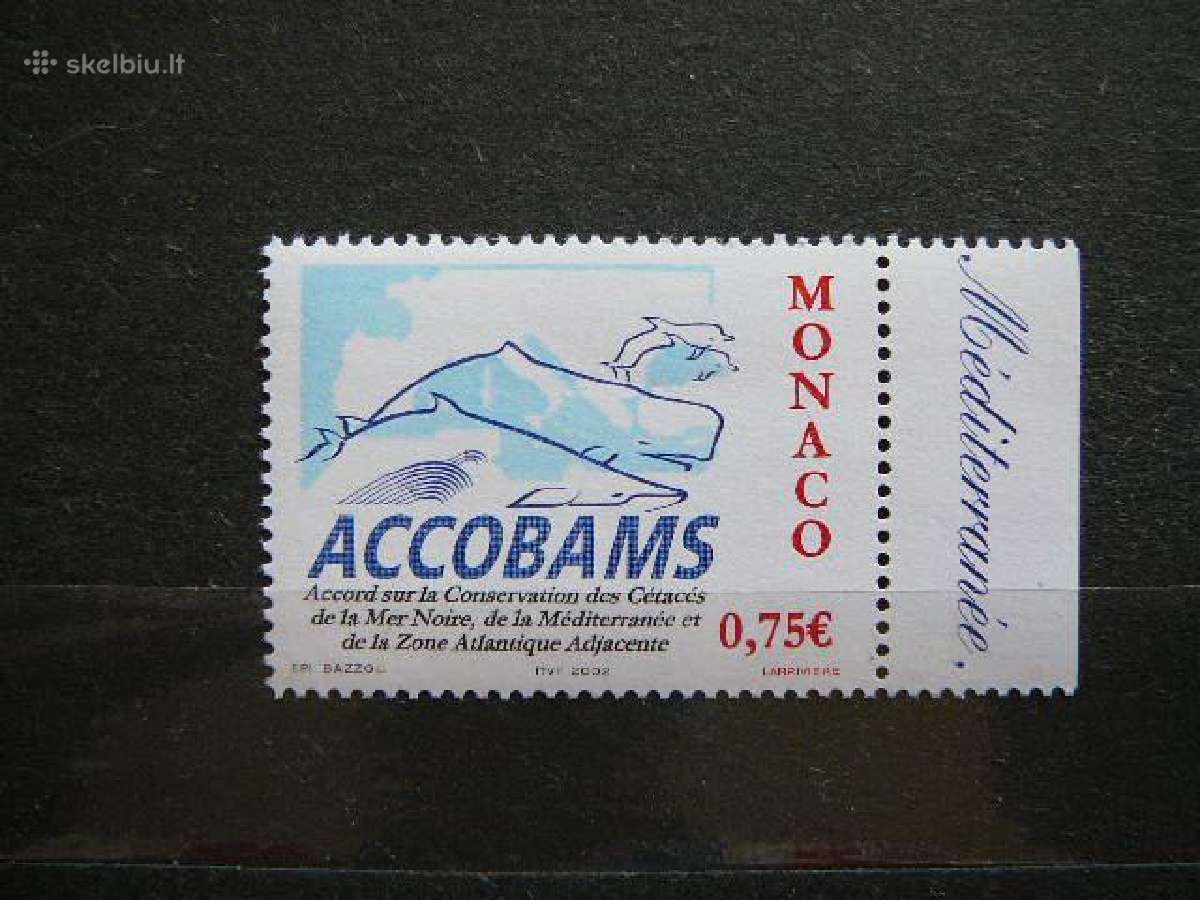 Delfinai Jura Monakas 2002 Mnh mn2594