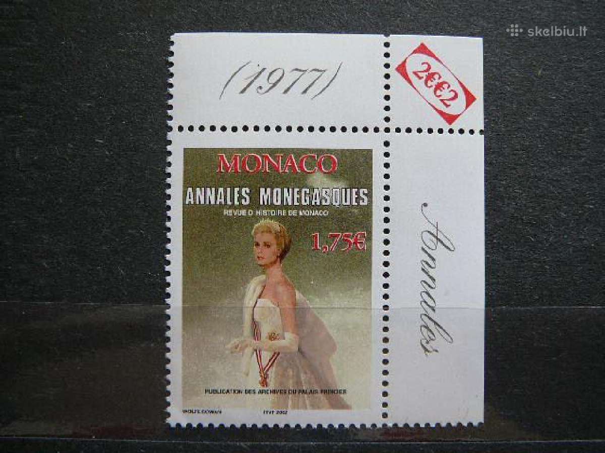 Daile Princese Monakas 2002 Mnh mn2617