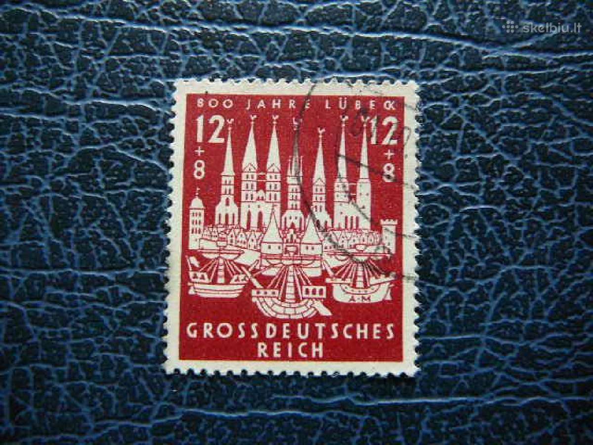 Architektura Laivai Vokietija 1943 vkt862a