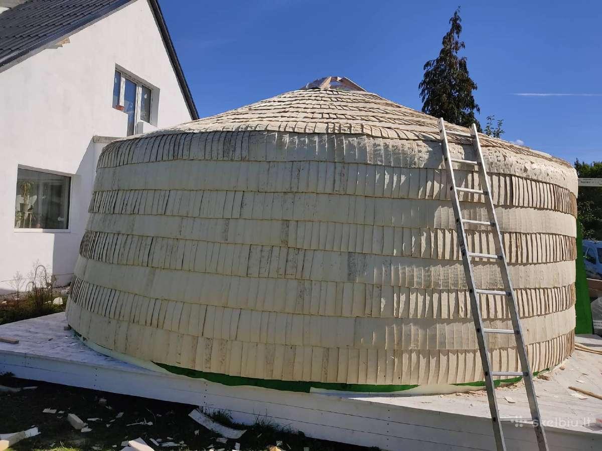 Skiedros stogams. Rietavas/judrėnai - nuotraukos Nr. 14