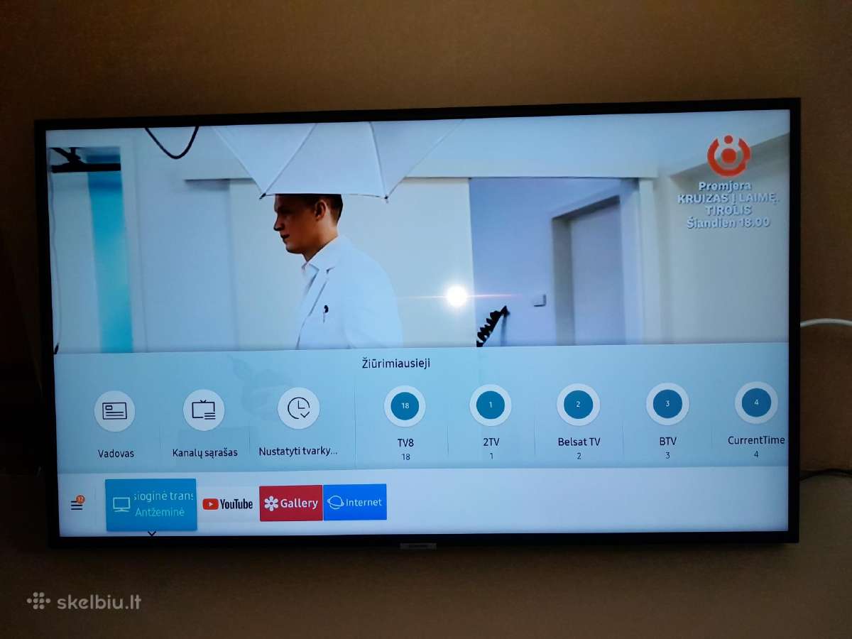 109 cm Samsung Ismanus TV ,ue43nu74 - nuotraukos Nr. 3