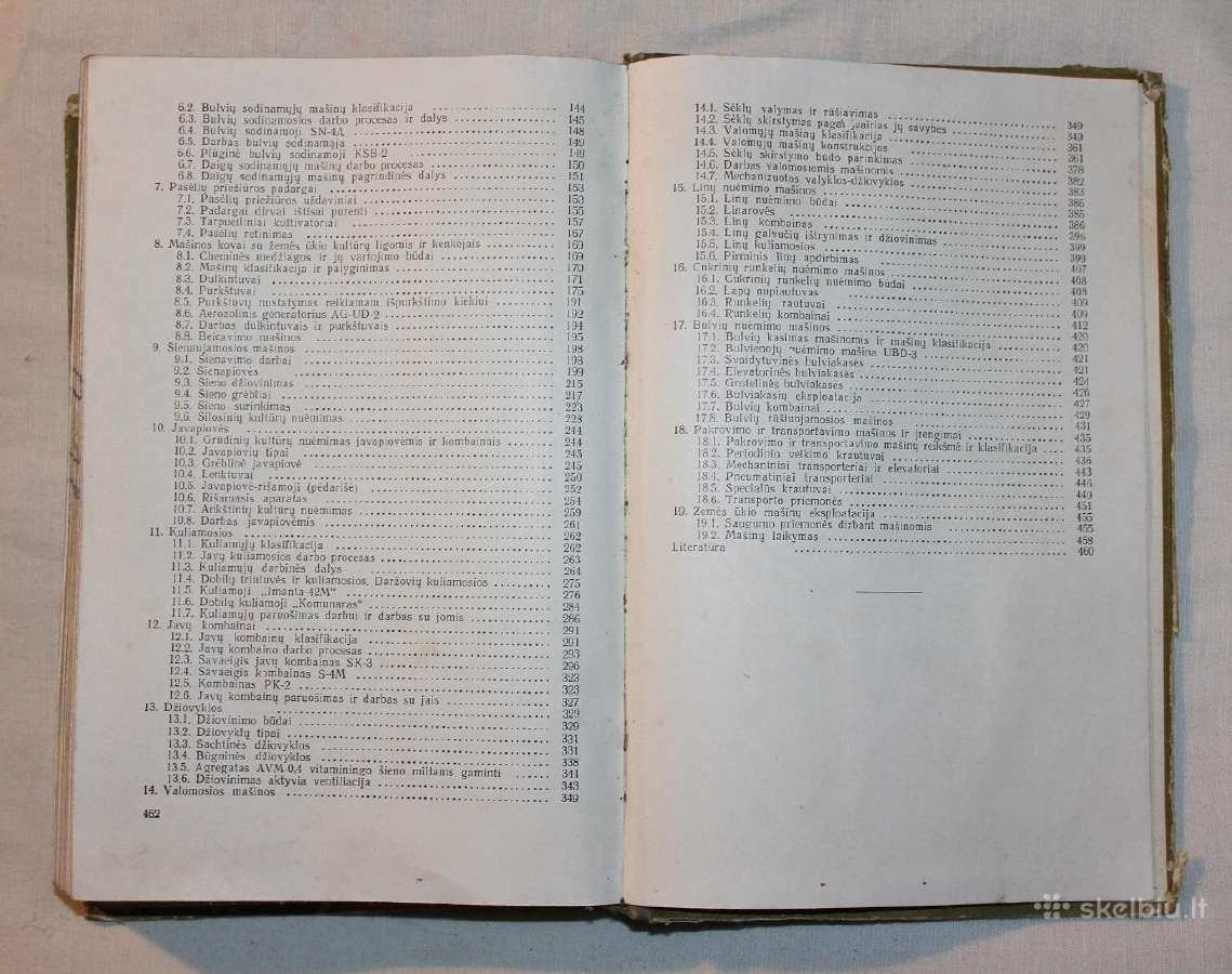 Žemės ūkio mašinos S. Lukėnas knyga 1962 m. - nuotraukos Nr. 9