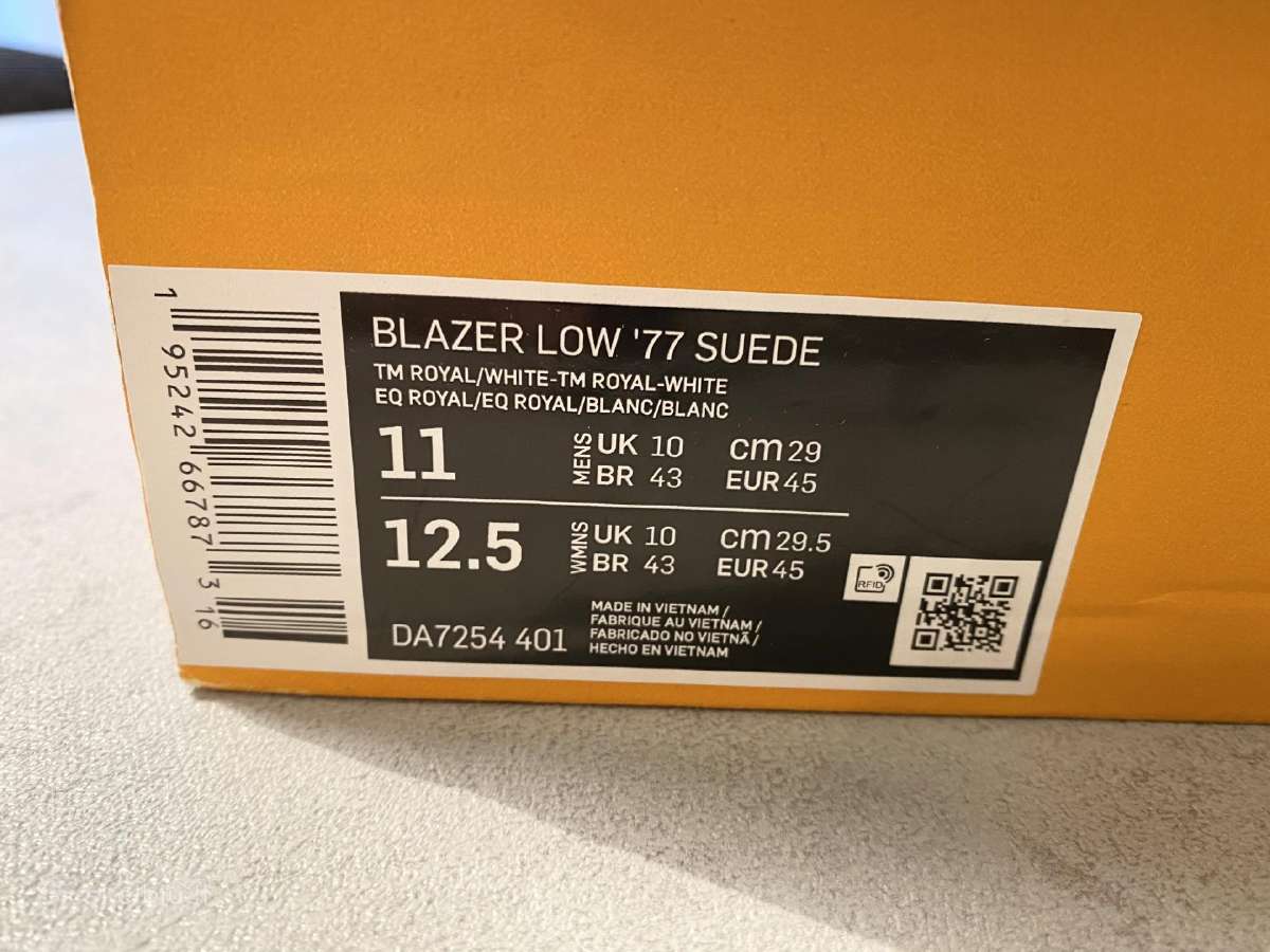 Nike Blazzer Low 77 Suede - nuotraukos Nr. 4