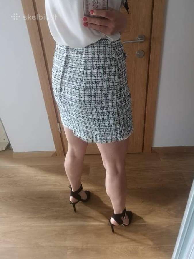 H&m mini tweed sijonas - nuotraukos Nr. 9
