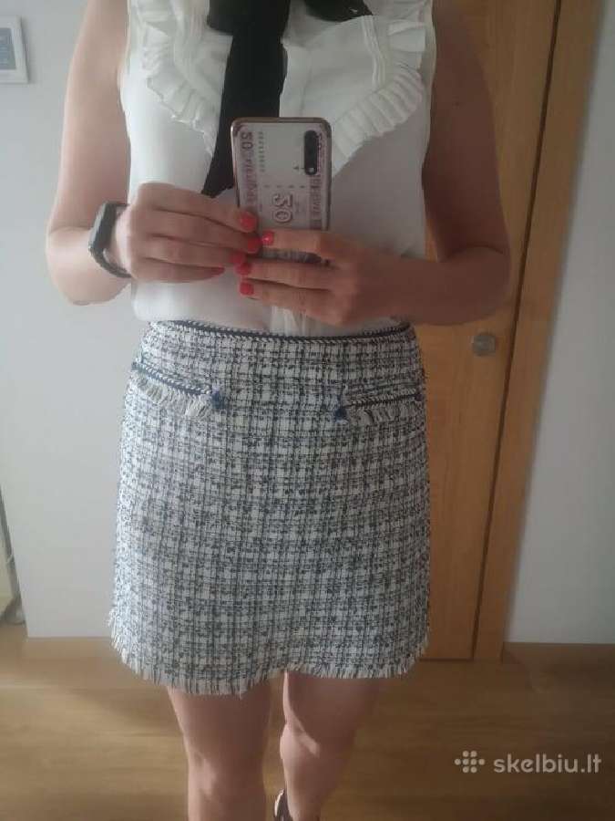 H&m mini tweed sijonas - nuotraukos Nr. 12