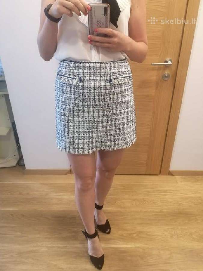 H&m mini tweed sijonas - nuotraukos Nr. 14