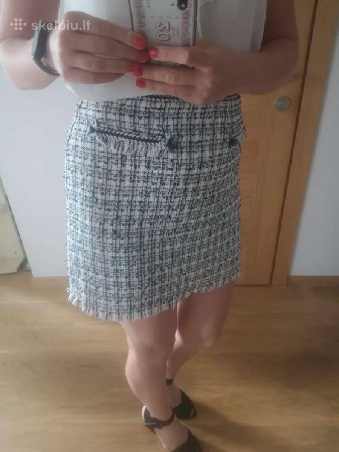 H&m mini tweed sijonas - nuotraukos Nr. 16