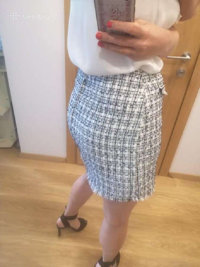 H&m mini tweed sijonas - nuotraukos Nr. 17