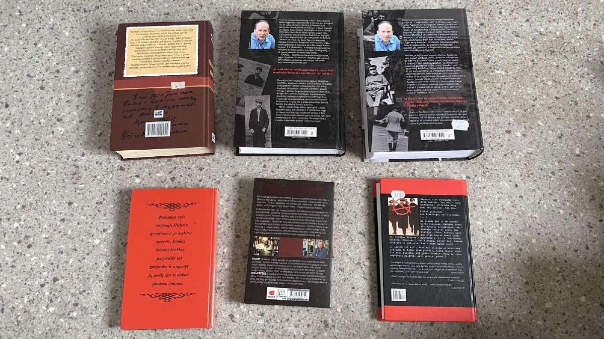 Istorinės knygos apie Staliną ir Hitlerį. - nuotraukos Nr. 2