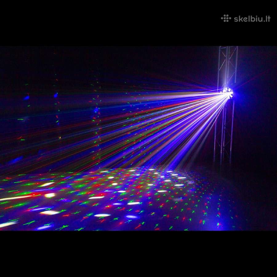 Beamz Multibox LED Effect with Laser and Strobe - nuotraukos Nr. 5