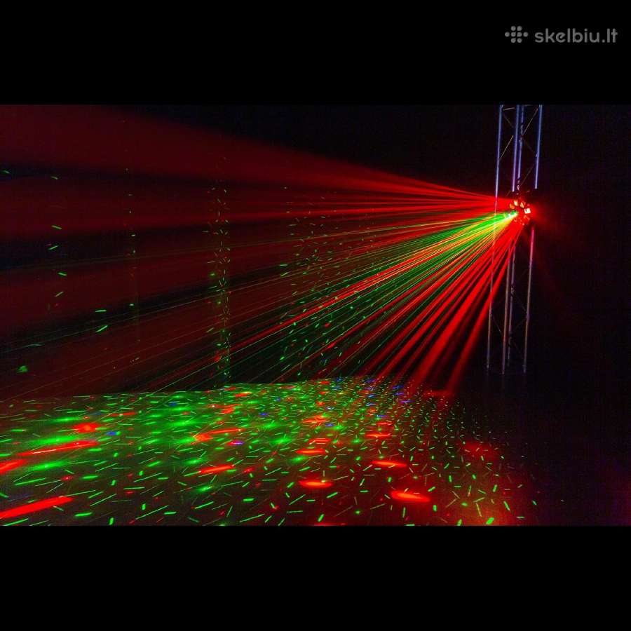 Beamz Multibox LED Effect with Laser and Strobe - nuotraukos Nr. 6