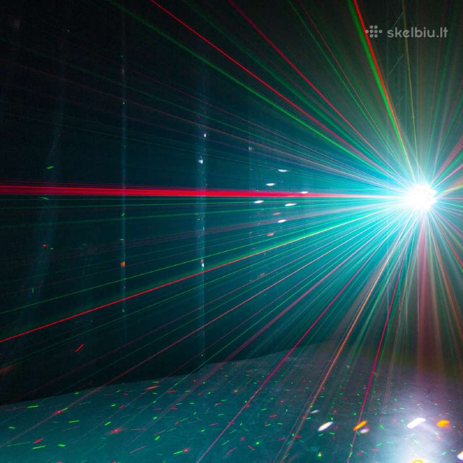 Beamz Multibox LED Effect with Laser and Strobe - nuotraukos Nr. 7