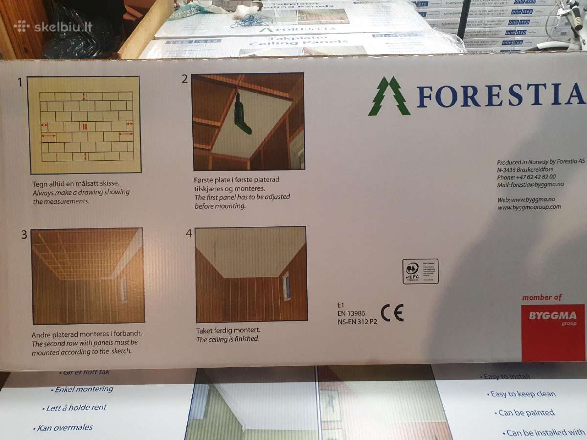 Presuoto medžio drožlių plokštės Agnes One Step - nuotraukos Nr. 2