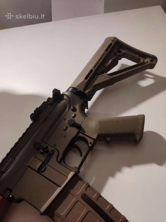 Pilnai metalinis Airsoft automatas m4 - nuotraukos Nr. 9