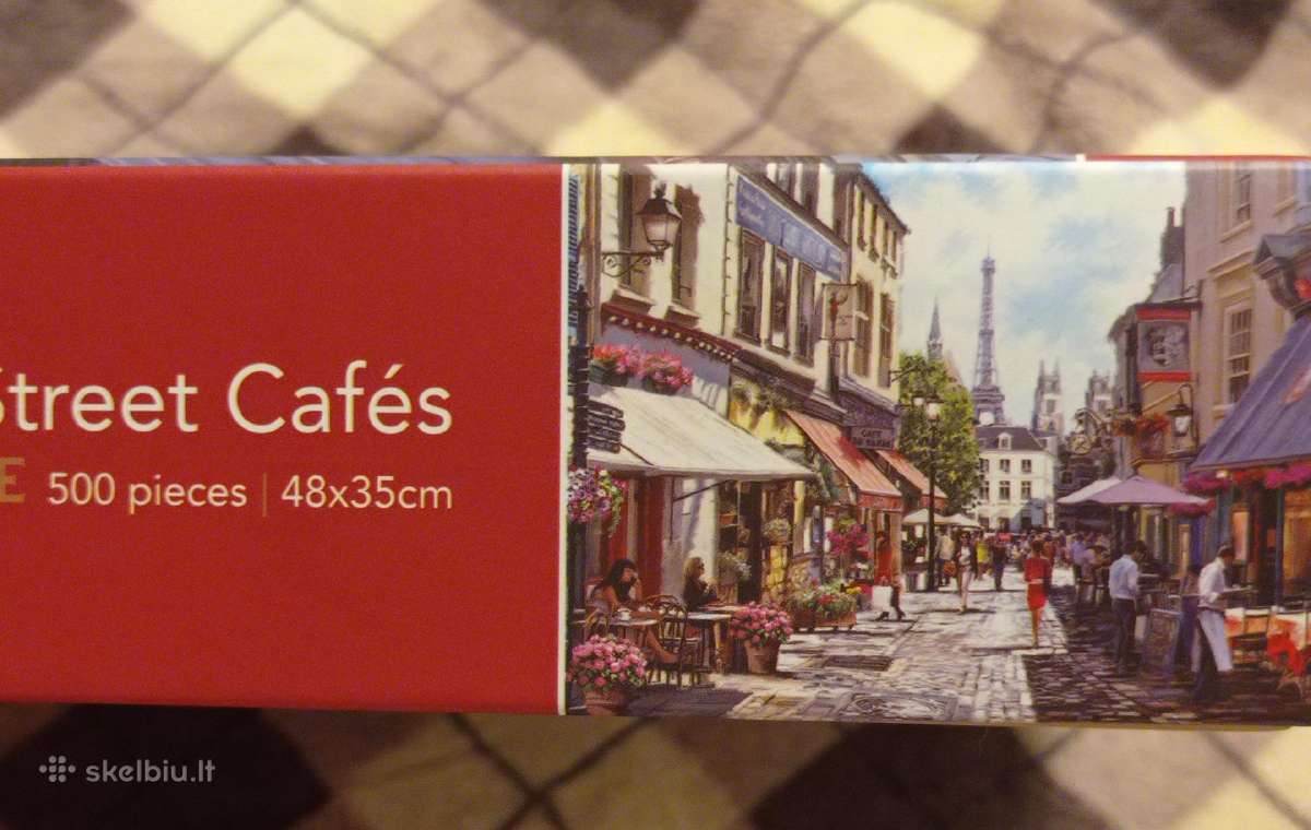 Puzzle 500 "Paris Street Cafes" - nuotraukos Nr. 5