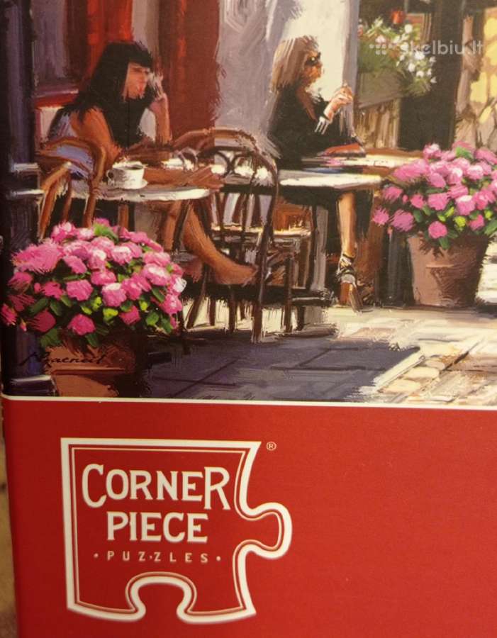 Puzzle 500 "Paris Street Cafes" - nuotraukos Nr. 3