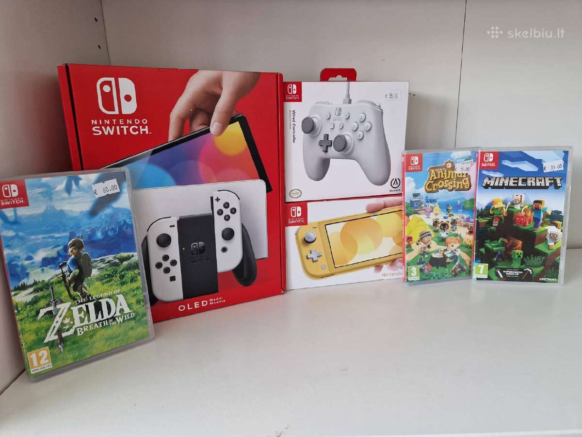 Nintendo switch žaidimų konsolės Laisvės pr. 125 - nuotraukos Nr. 2