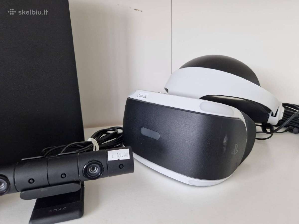 Sony Playstation Slim + Virtuali Realybė - nuotraukos Nr. 2