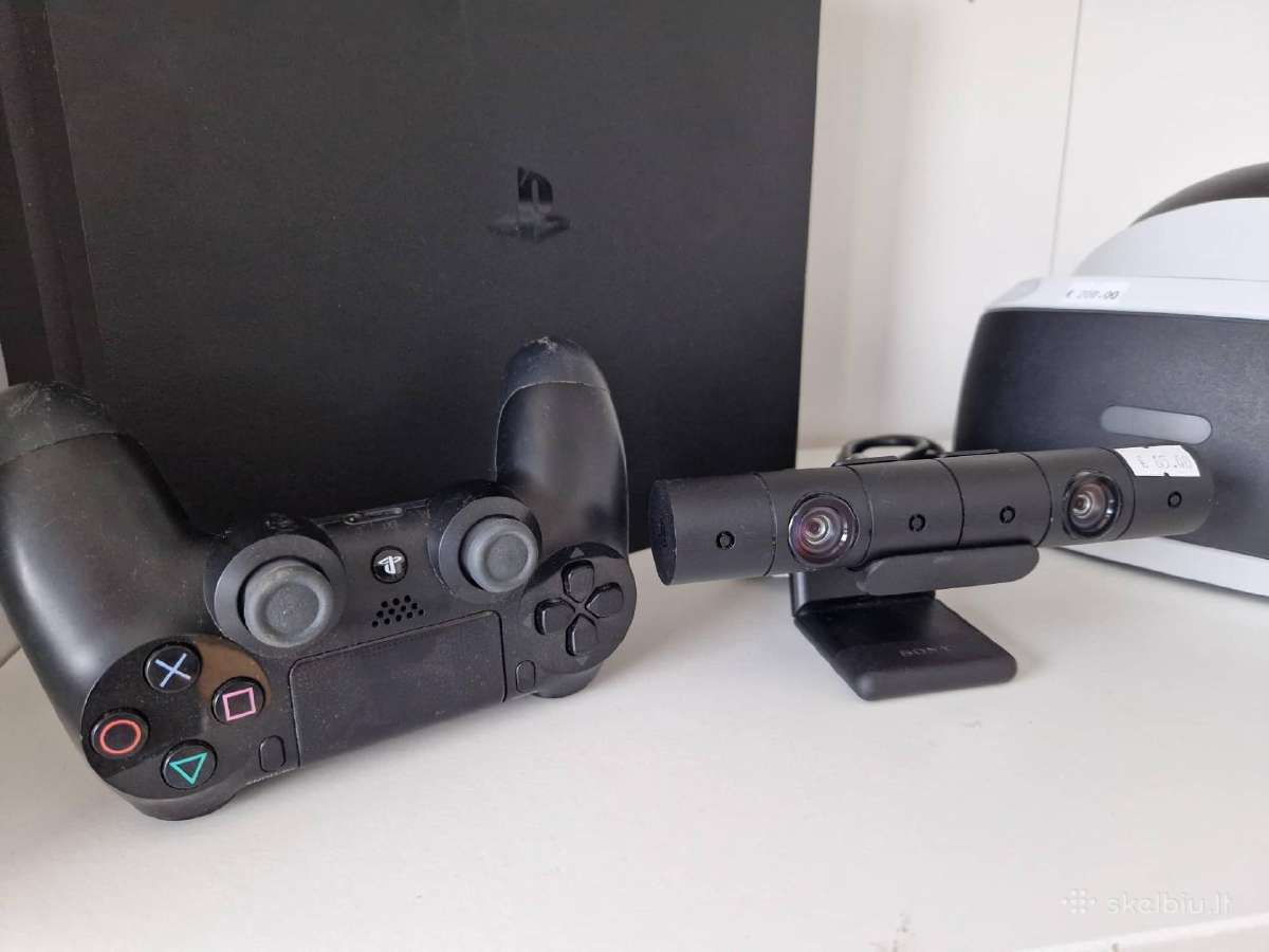 Sony Playstation Slim + Virtuali Realybė - nuotraukos Nr. 4