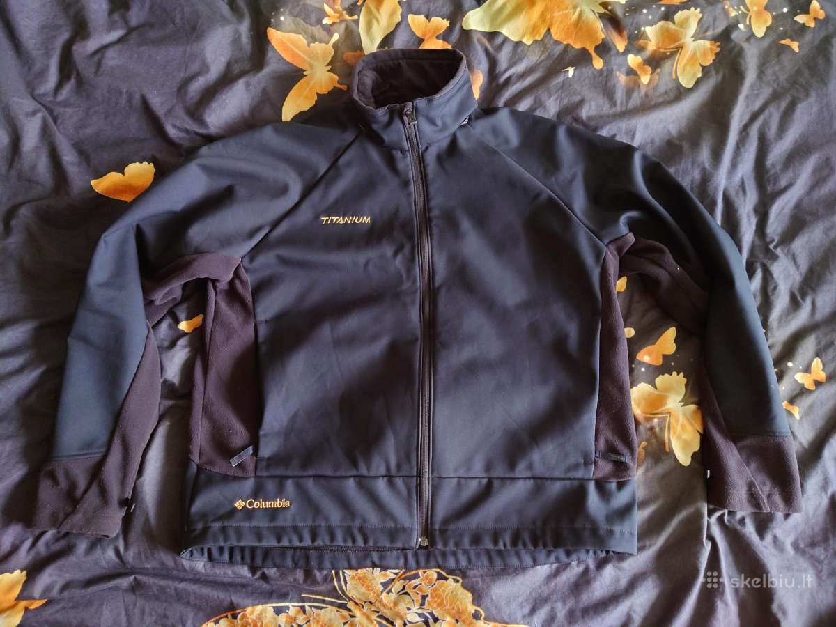 Columbia titanium softchell striukė. L.XL.