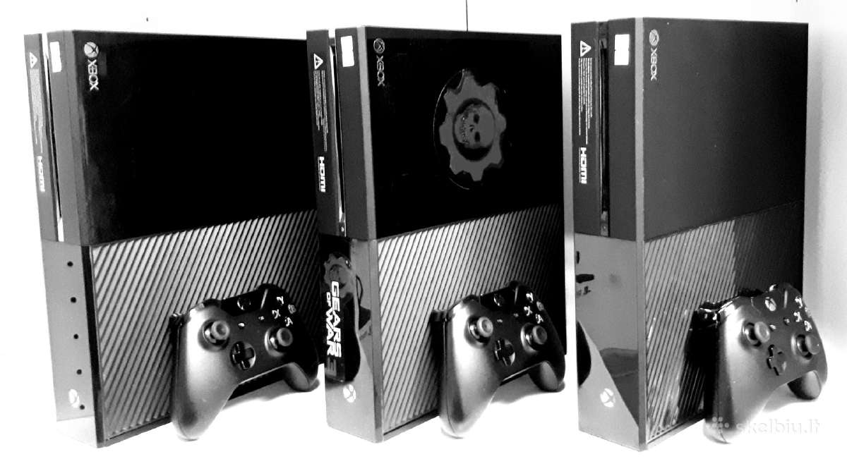 Xbox One S + Logitech G920 vairas su garantija - nuotraukos Nr. 3