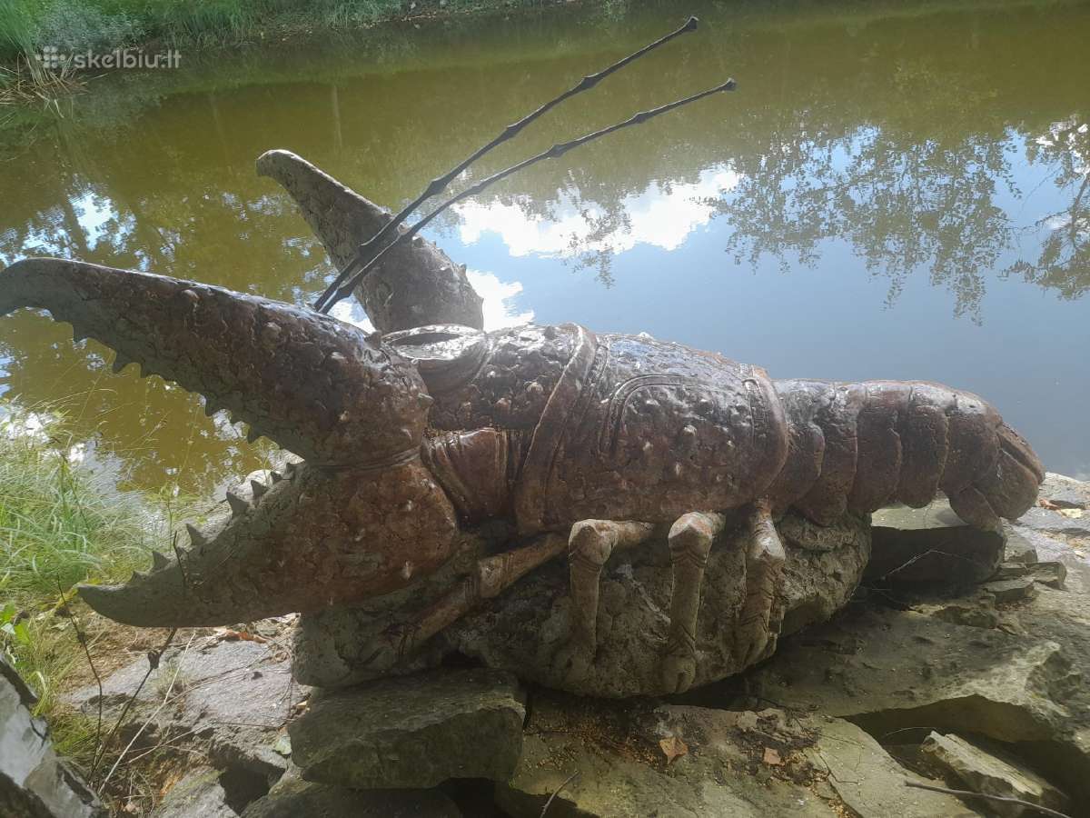 Dekoratyvinis šamotinis vėžys