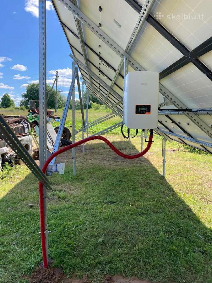 Saulės elektrinės, kaupikliai, Ev stotelės. - nuotraukos Nr. 12