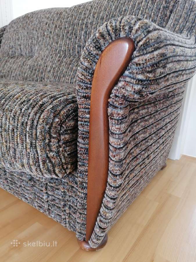 Klasikinė sofa lova - nuotraukos Nr. 3