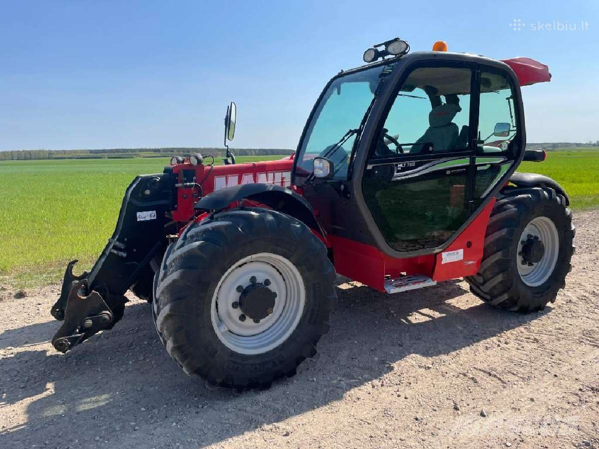 Teleskopinio krautuvo Manitou Mlt 735 nuoma - Skelbiu.lt