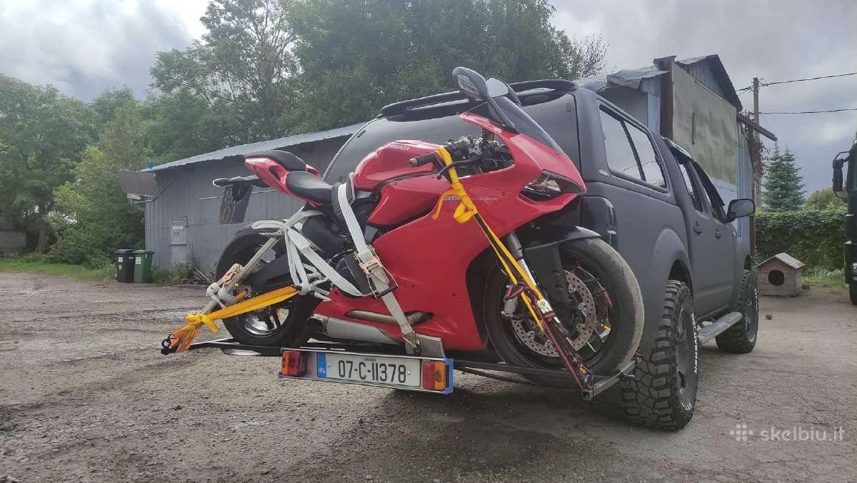 Priekaba - stovas motociklui vežti. - nuotraukos Nr. 26