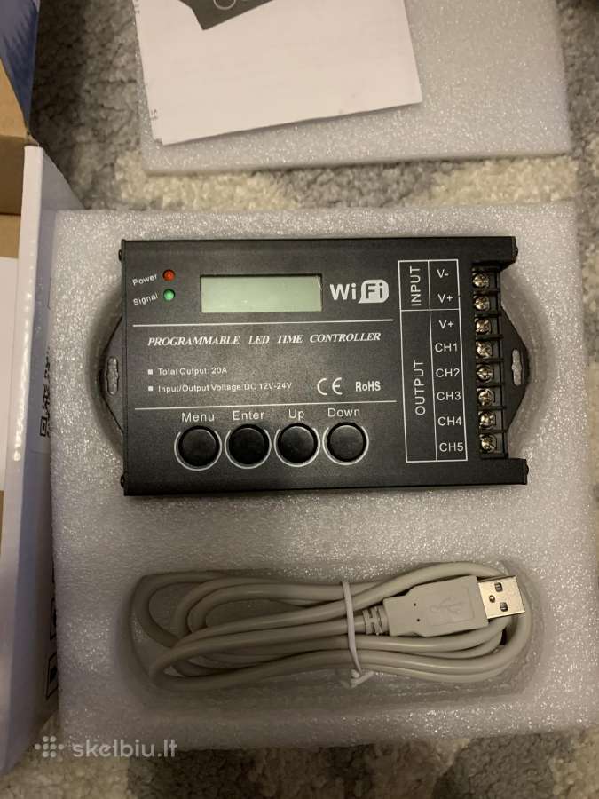 Programuojamas WiFi LED kontroleris - nuotraukos Nr. 2
