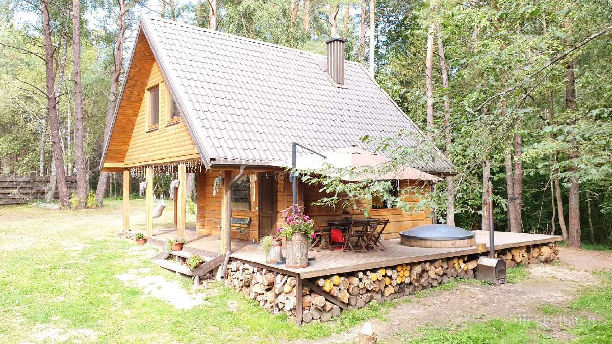 Vienkiemis miške, nuosava ežero pakrantė 5-7 žm. - nuotraukos Nr. 12