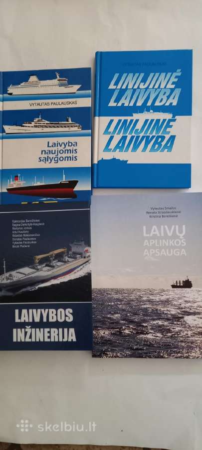 Knygos jūrinė tematika, laivyba, - nuotraukos Nr. 4