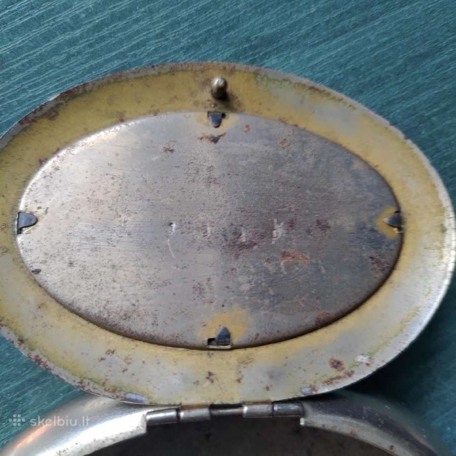 1940m. vokiška kišeninė dėžutė tabakui. - nuotraukos Nr. 3