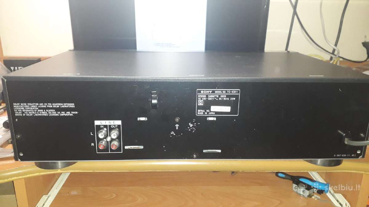 Sony Tc-k311, Tc-k361, Tc-k315 - nuotraukos Nr. 8