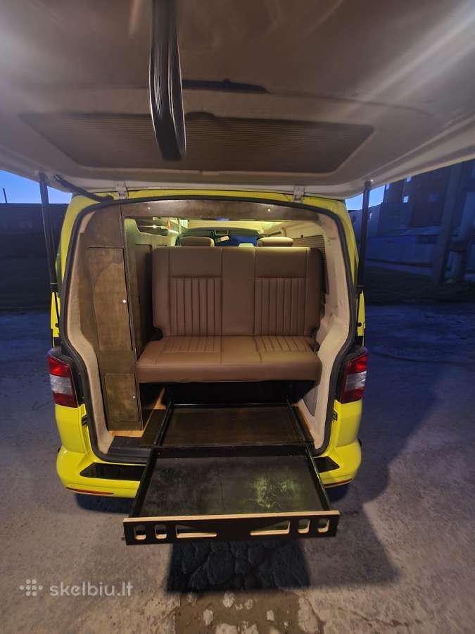 Kemperio salonas sedynes baldai caravelle multivan - nuotraukos Nr. 17