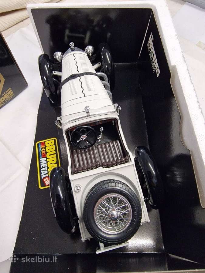 Mercedes Benz Sskl 1931 1:18 Diecast Modelis - nuotraukos Nr. 2
