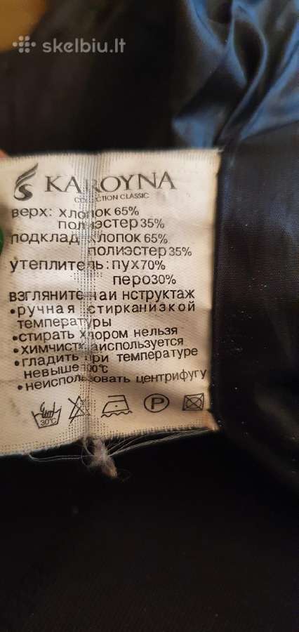 Karoyna pūkinis paltas - nuotraukos Nr. 5