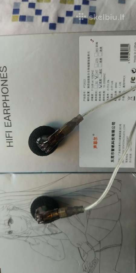 Ksearphone Db1e, Hifiman re00, yincrow rw777 kitos - nuotraukos Nr. 2