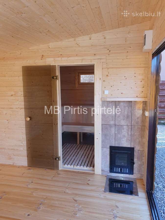Pirtys kubilai medinis sandėliukas sodo nameliai - nuotraukos Nr. 12
