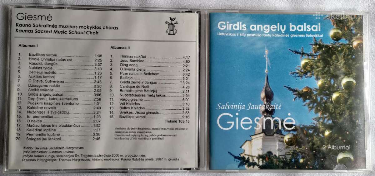 Salvinija Jautakaitė Giesmė 2 CD - nuotraukos Nr. 2