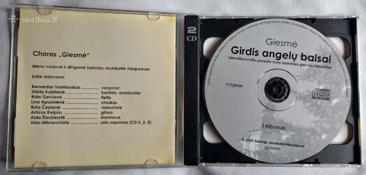 Salvinija Jautakaitė Giesmė 2 CD - nuotraukos Nr. 3