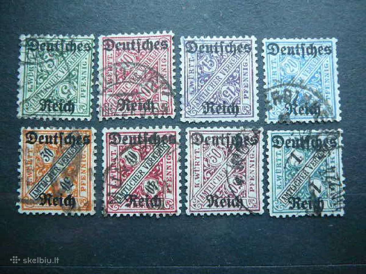 Dienstmarken Vokietija 1920 vdm57/4a