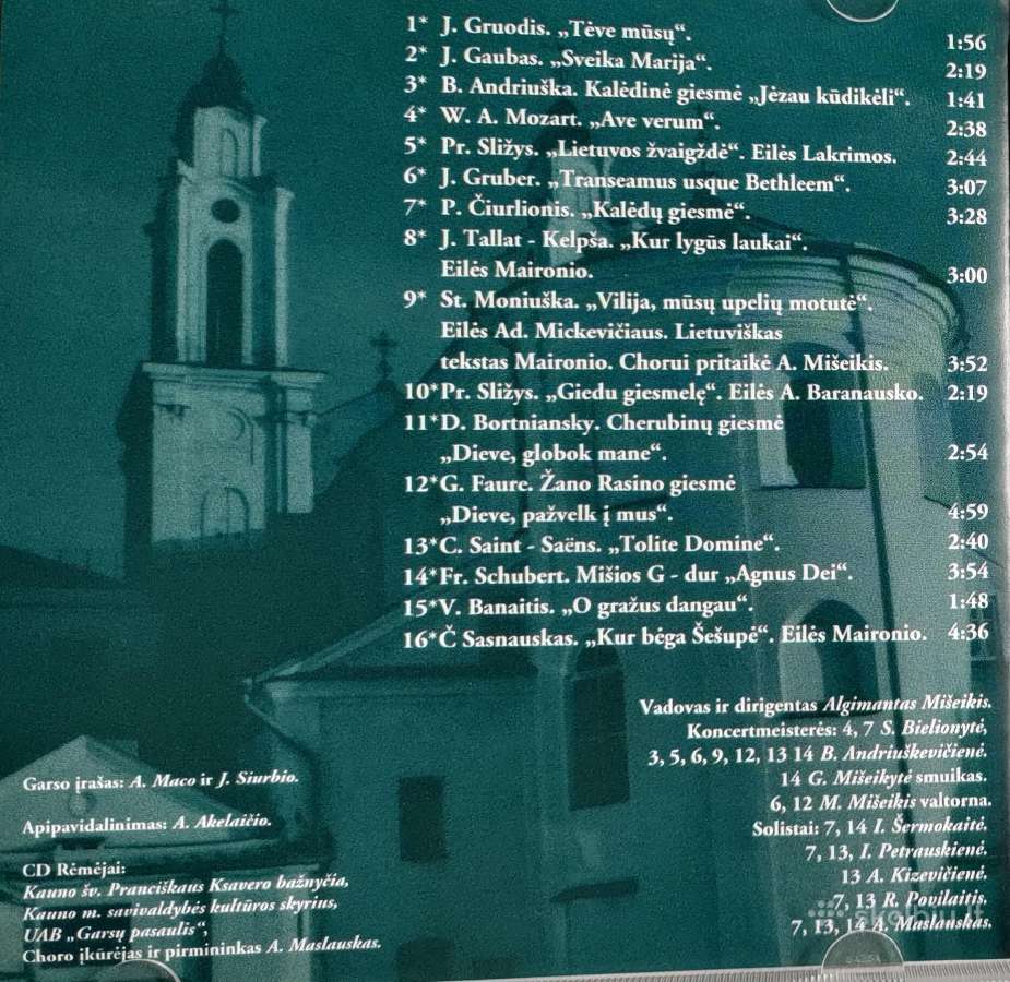 Šv. Pranciškaus Ksavero jėzuitų bažnyčios choras - nuotraukos Nr. 6