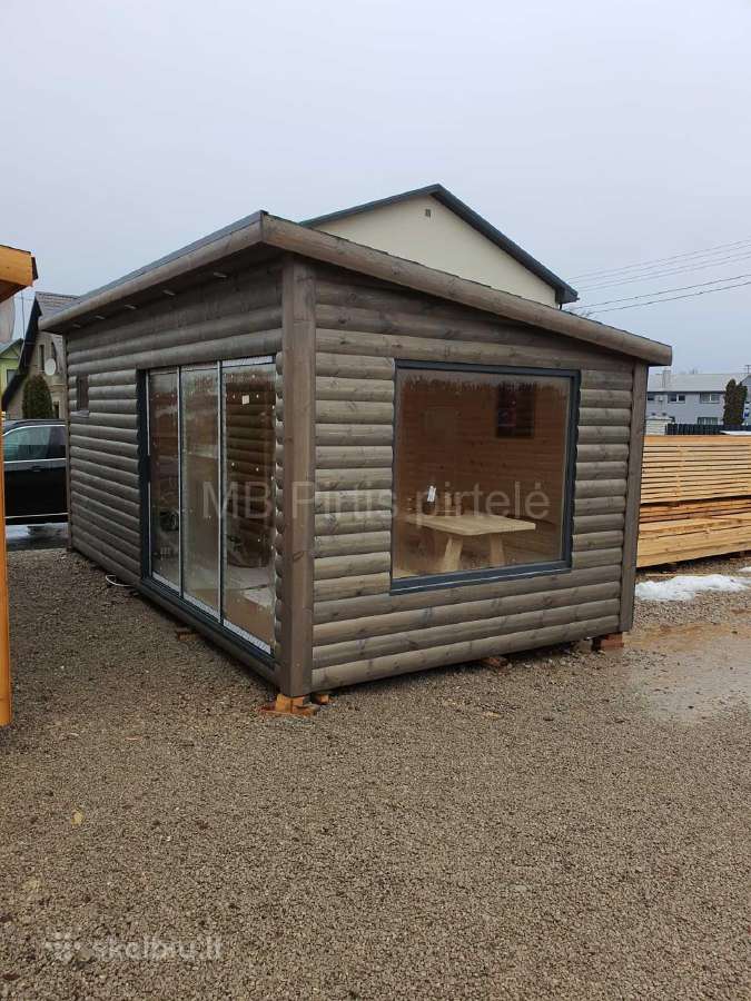 Pirtys sandėliukai nameliai lauko pavėsinės - nuotraukos Nr. 18