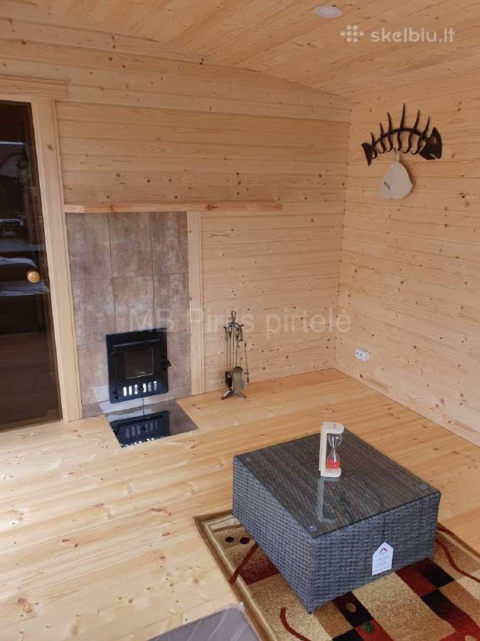 Pirtys sandėliukai nameliai lauko pavėsinės - nuotraukos Nr. 13