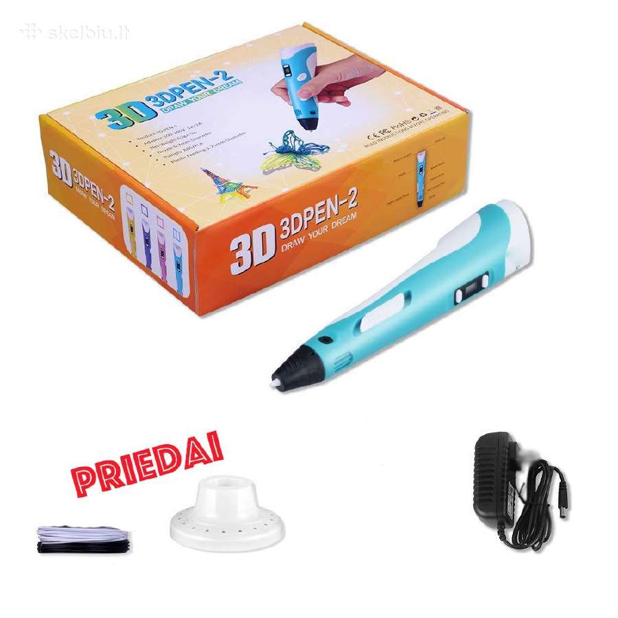 3D Pieštukas Pla Ir Abs Plastikui Rašiklis - nuotraukos Nr. 5