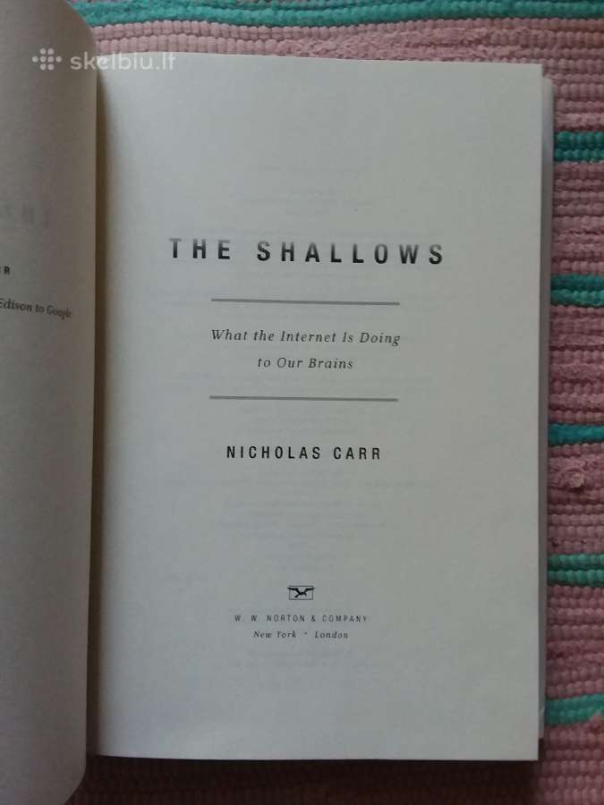 The Shallows: What the Internet Is Doing to Our Br - nuotraukos Nr. 2